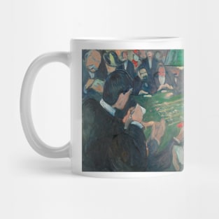 At the Roulette Table in Monte Carlo by Edvard Munch Mug